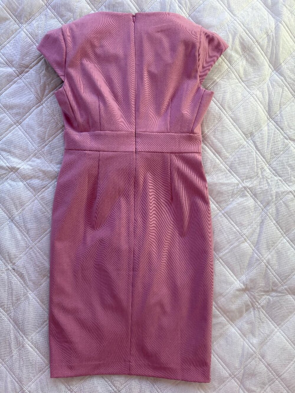 Women's Rose Fitted Summer Dress - Picture 2 of 3